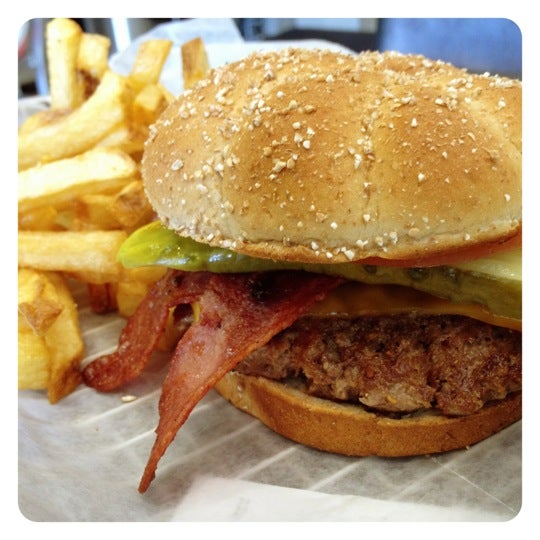 Definitely the best - and freshest - burger in town.