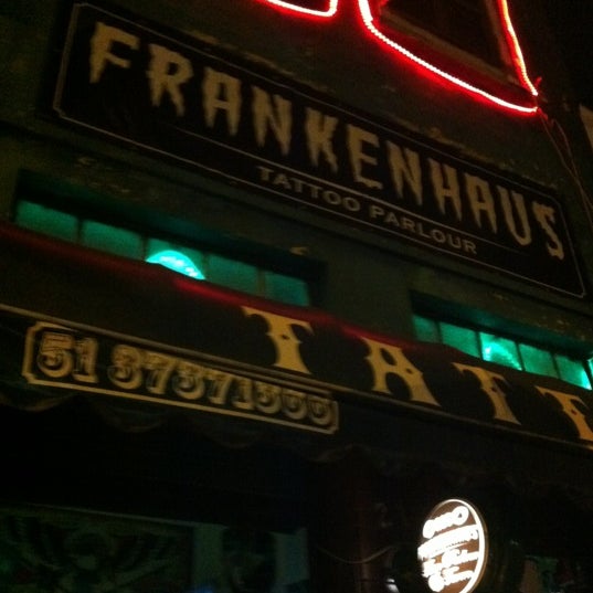 Photo taken at Frankenhaus Tavern by Érica E. on 3/23/2012