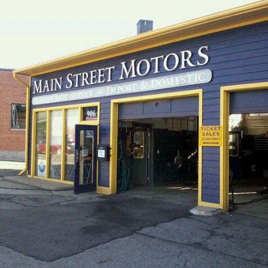 Photo taken at Main Street Motors by Brian L. on 8/23/2011