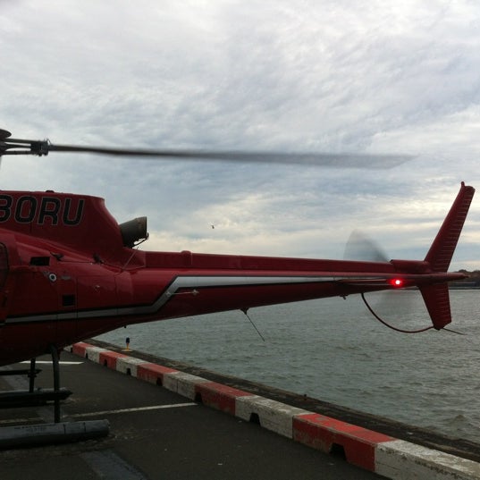 Photo taken at Liberty Helicopter Tours by Adriana M. on 11/13/2011