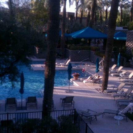 Photo taken at DoubleTree Resort by Hilton Hotel Paradise Valley - Scottsdale by Kieta W. on 2/24/2012