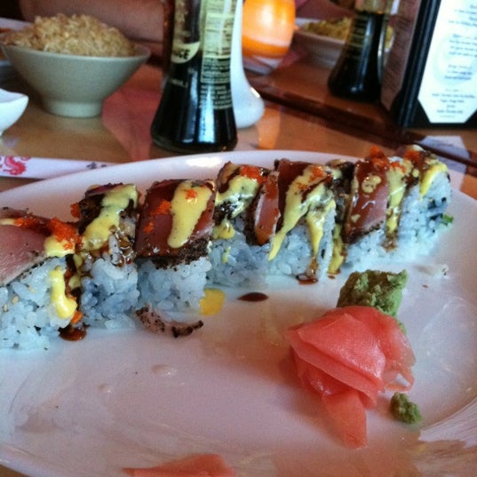 Photo taken at Sawa Hibachi Steakhouse &amp; Sushi Bar by Ryan B. on 6/23/2012