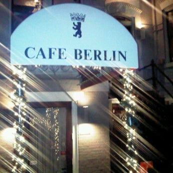 Photo taken at Cafe Berlin On Capitol Hill by Irene on 1/10/2012