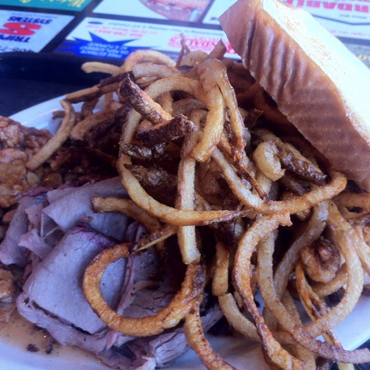 Photo taken at Van&#39;s Pig Stand - Norman by Justin P. on 10/1/2011