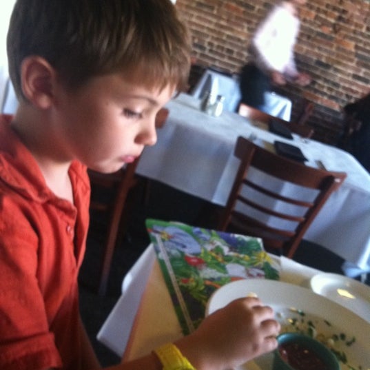 Hunter says the calamari is the best he's ever had :) Hunter is 7 years old.