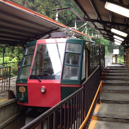 Photos At ケーブル坂本駅 Cable Sakamoto Sta Cable Car