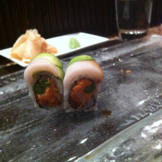 White tuna crunch roll is great and different than the usual old sushi you can get elsewhere