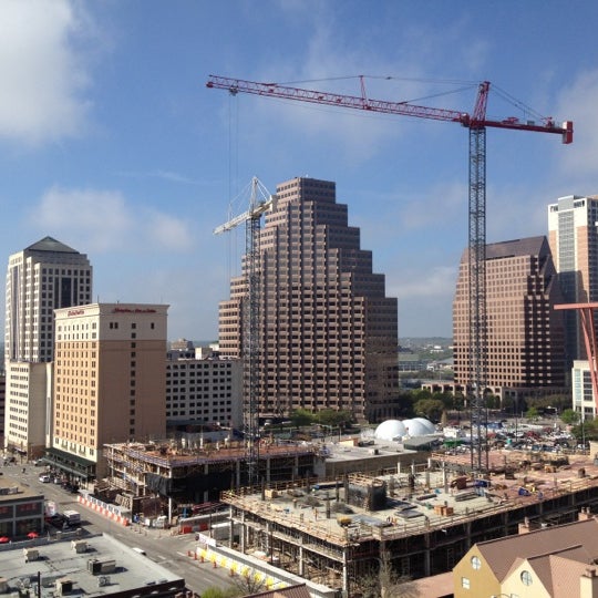 Photo taken at Courtyard by Marriott Austin Downtown/Convention Center by Geoff K. on 3/12/2012