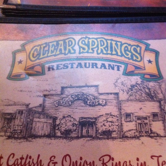 รูปภาพถ่ายที่ Clear Springs Restaurant โดย Dillon R. เมื่อ 3/13/2012