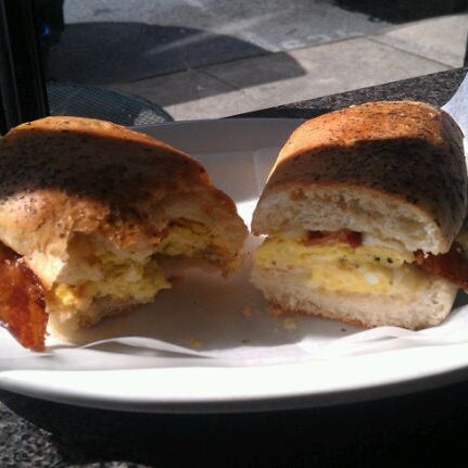 The breakfast sandwiches are amazing. This is the best bakery in Lancaster.....by a mile!