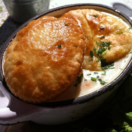 The Turkey Pot Pie that I had today was good, although I prefer the Twisted BLT!