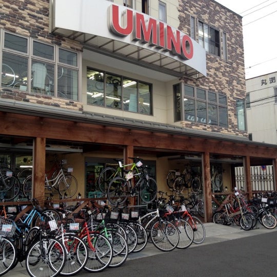 自転車 うみ の