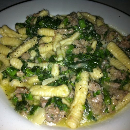 The Cavatelli with broccoli rabe is delicious!