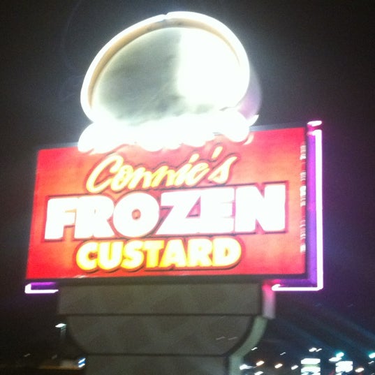 Photo taken at Connie&#39;s Frozen Custard by Adam S. on 4/30/2012
