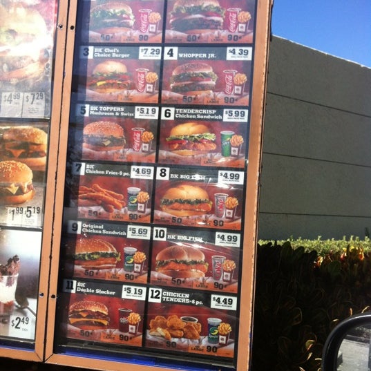 Burger King Fast Food Restaurant in Lakeland