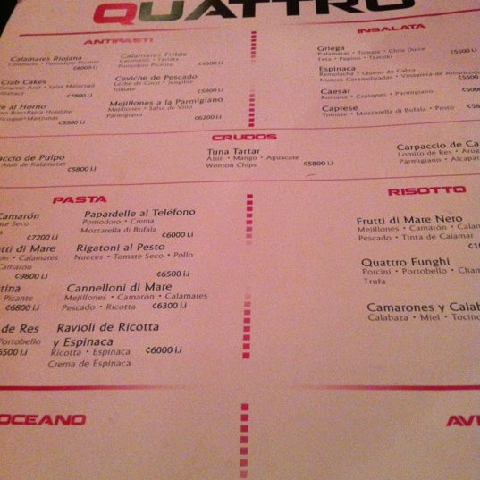 6/24/2012 tarihinde Federico M.ziyaretçi tarafından Quattro Restaurante &amp; Lounge Bar'de çekilen fotoğraf