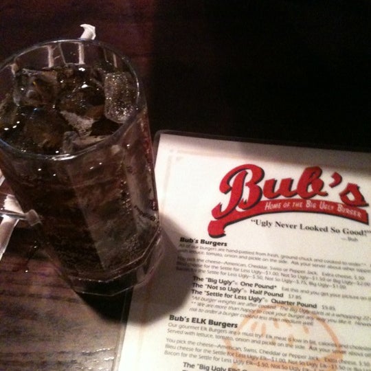Photo taken at Bub&#39;s Burgers &amp; Ice Cream by Caleb R. on 6/29/2012