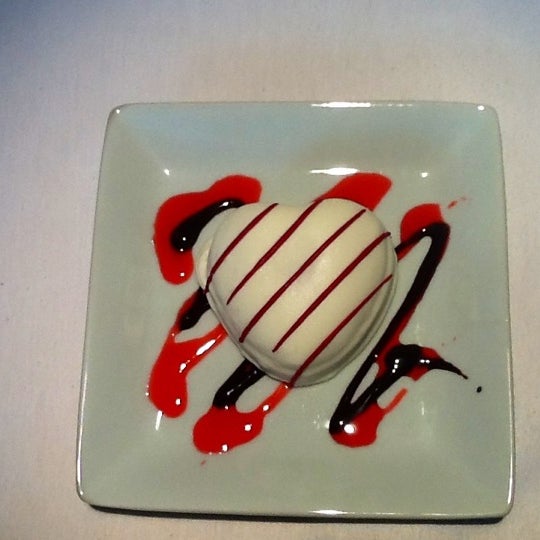Try White Chocolate Amore for dessert.