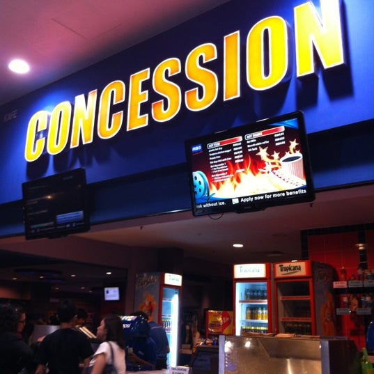 Concession. Summer carnival 92 recca. Лобби кинотеатра. Concession. Concessions counters.