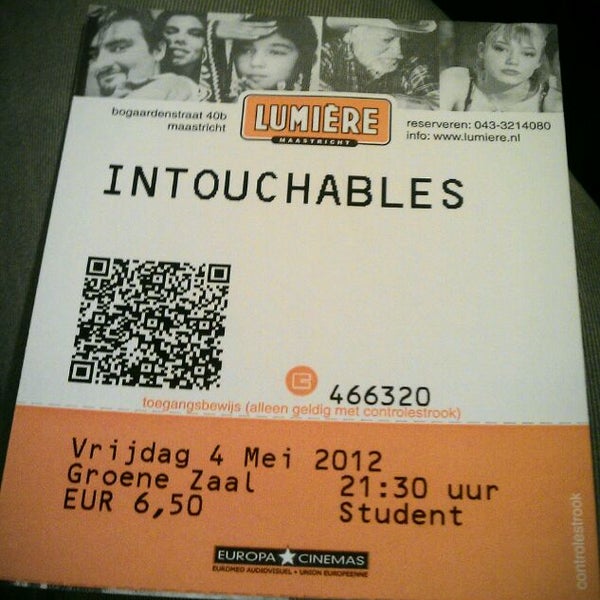 Photo taken at Lumière Cinema by Tim L. on 5/4/2012