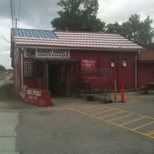 Photo taken at Hungry Harry&#39;s Famous BBQ by Kurt E. on 3/31/2012