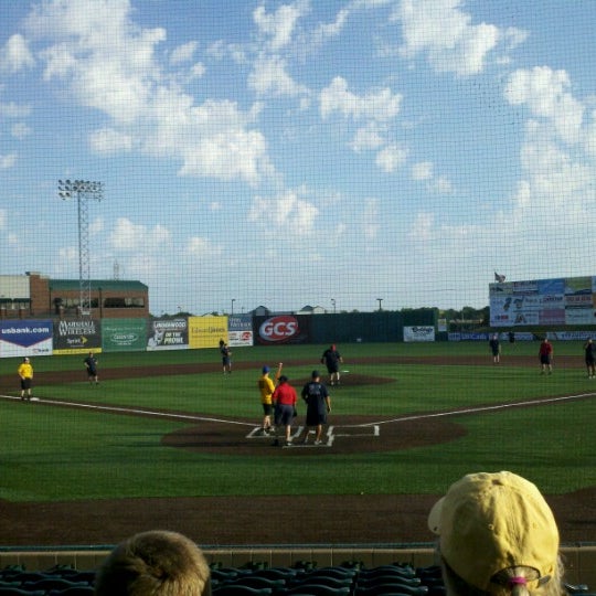 Photo taken at GCS Ballpark by Michelle M. on 7/29/2012