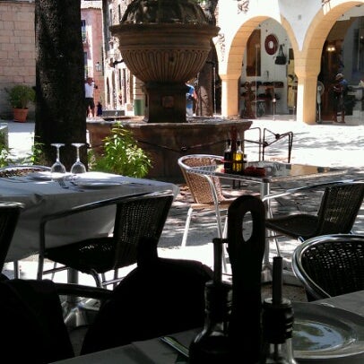 Photo taken at Restaurant La Font de Prades by Jordi H. on 7/5/2012