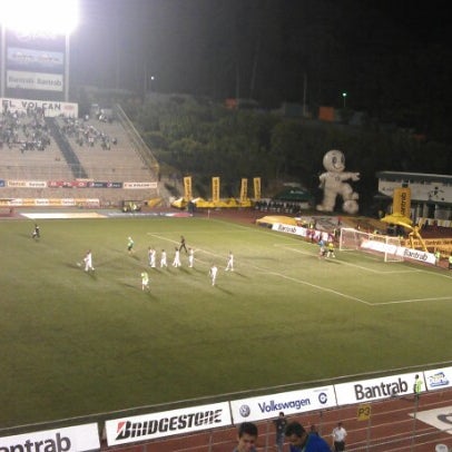 Photo taken at Estadio Cementos Progreso by Jorge J. on 7/19/2012