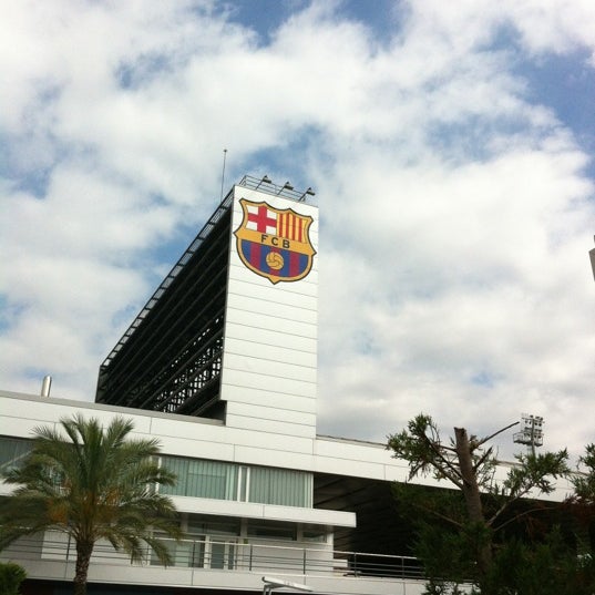 Photo taken at Ciutat Esportiva Joan Gamper FCBarcelona by Isra on 7/11/2012