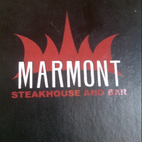 Photo taken at Marmont Steakhouse and Bar by Jaime H. on 7/27/2012