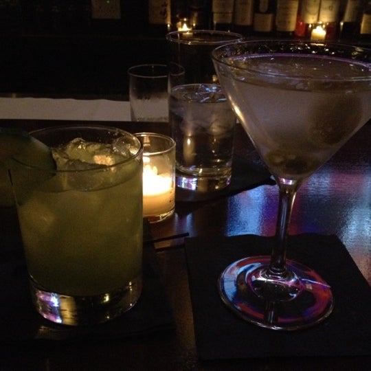 Try the spicy cucumber margarita and the blue cheese olives in your martini.