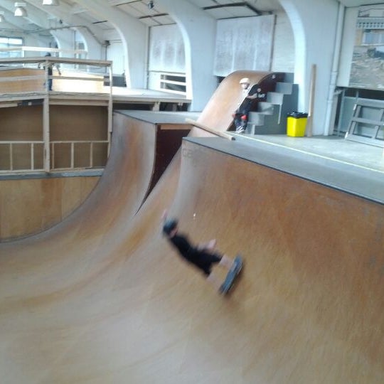 Снимок сделан в Copenhagen Skatepark пользователем Rasmus S. 4/9/2012