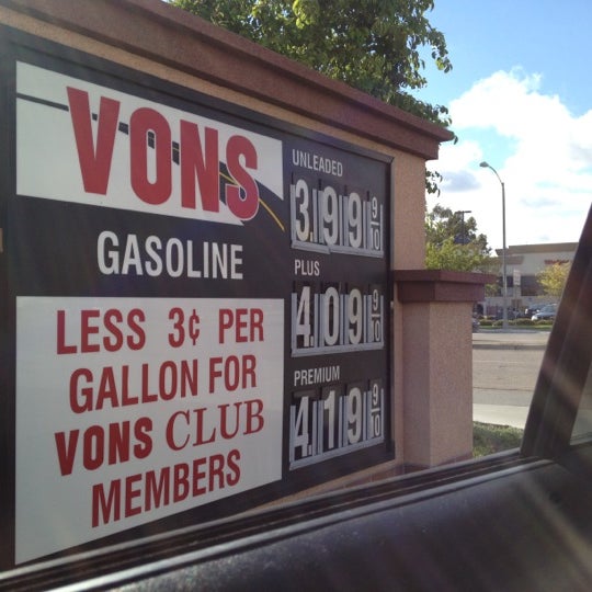 VONS Fuel Station 351 W Felicita Ave