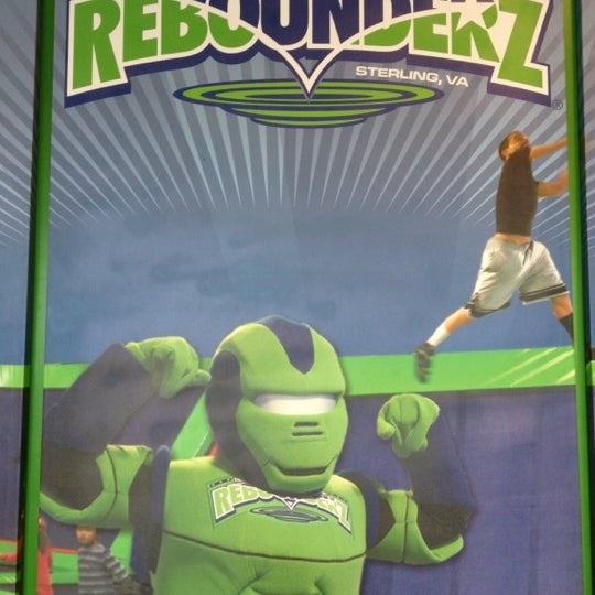 Photo taken at Rebounderz Sterling by Anthony M. on 9/2/2012