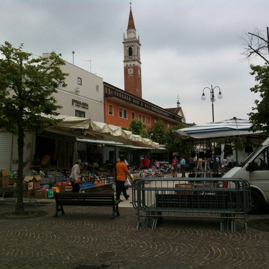 Photo taken at Piazza Libertà by Giuseppe F. on 6/4/2012