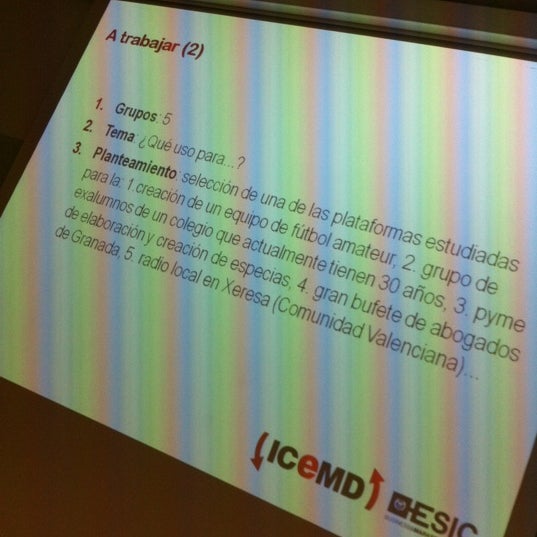 Foto tomada en MSMK Madrid School of Marketing  por David H. el 3/5/2012