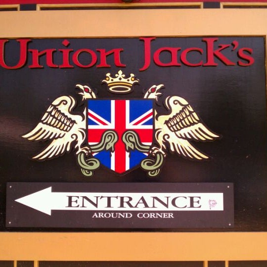 Photo taken at Union Jack&#39;s British Pub by Ed M. on 6/21/2012