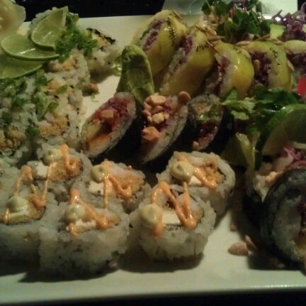Photo taken at Watanabe Sushi &amp; Asian Cuisine by Misty M. W. on 9/4/2012