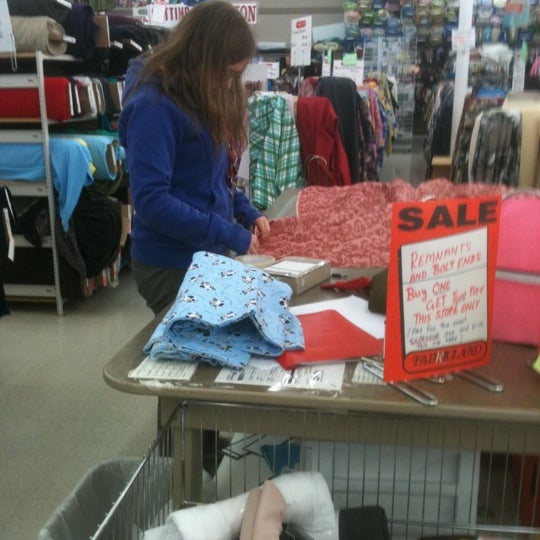 Fabricland Arts and Crafts Store in Calgary Trail North