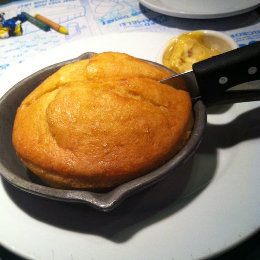 Try their skillet cornbread with the sweet pecan butter,  absolutely amazing!!
