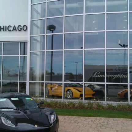 Photo taken at Lamborghini Chicago by The Cleaners A. on 10/16/2011