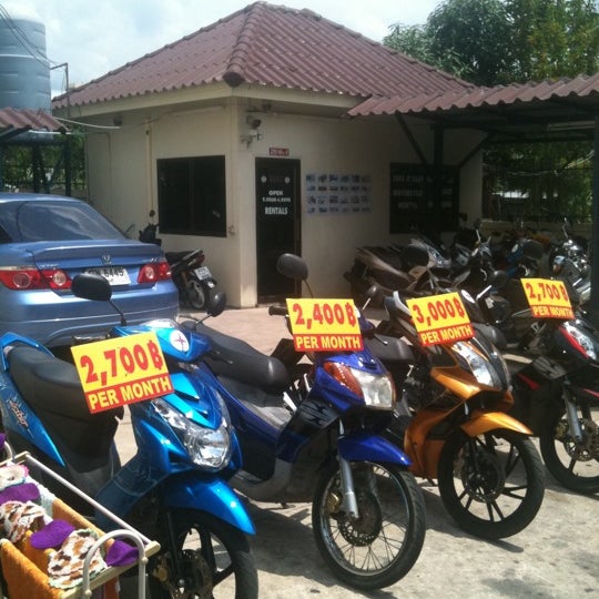 Motorbike for rent Jomtien