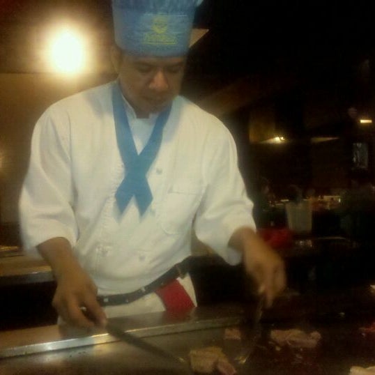 Photo taken at Fujiyama Steak House of Japan by Derek M. on 10/13/2011