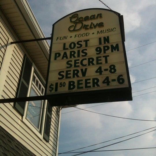 Photo taken at Ocean Drive Bar &amp; Restaurant by Stephanie D. on 7/1/2012