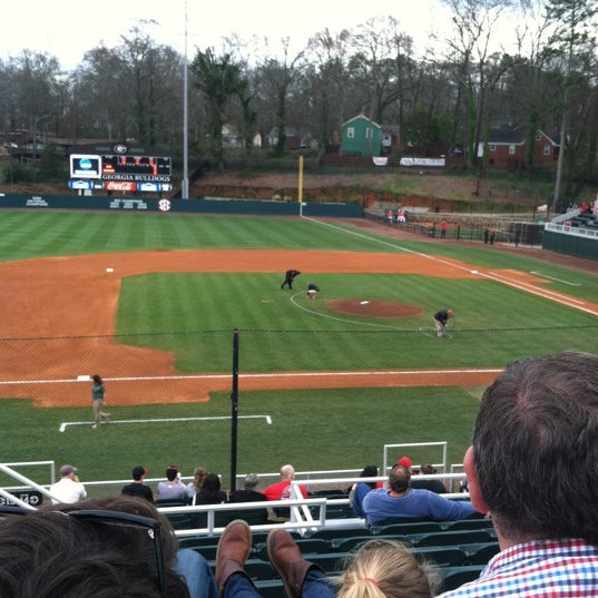 Photo taken at Foley Field by Courtney W. on 2/22/2012