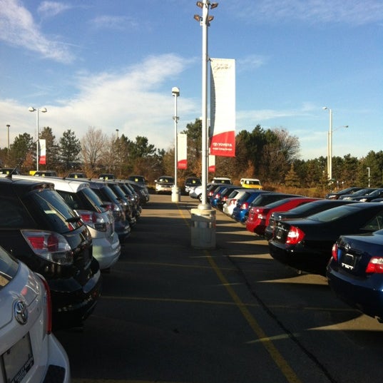 Photo taken at Don Valley North Toyota by Markus W. on 11/25/2011