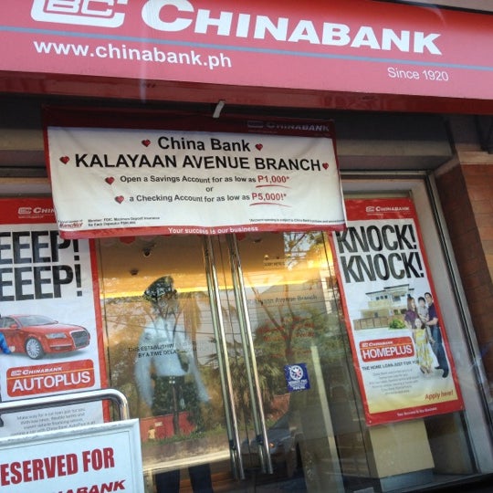 Chinabank Bank in Pinyahan