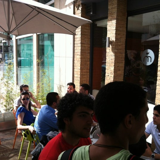 Photo taken at Mood Café by Ghali B. on 6/23/2012