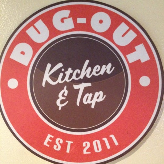 Photo taken at Dug-Out Kitchen and Tap by hazel beth g. on 8/17/2012