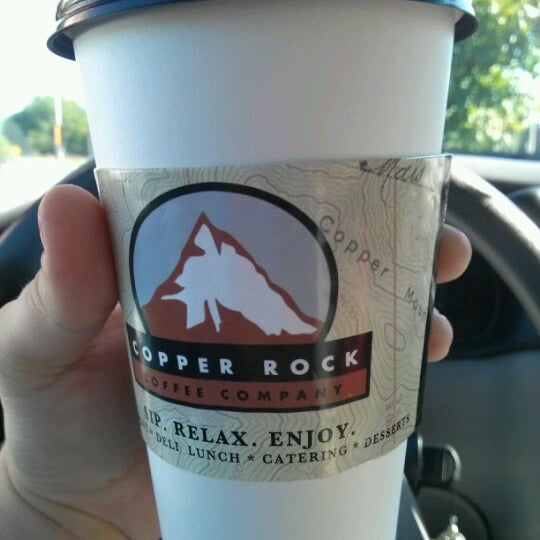 Photo taken at Copper Rock Coffee by Alicia H. on 9/10/2012